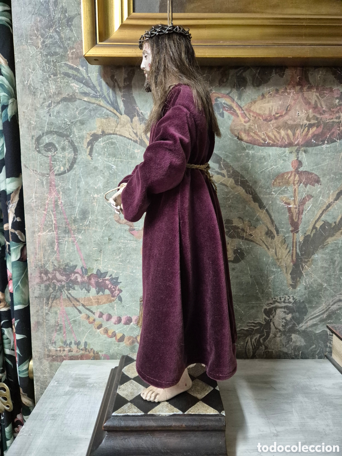 Arte: Antiguo jesus de medinaceli - Foto 7