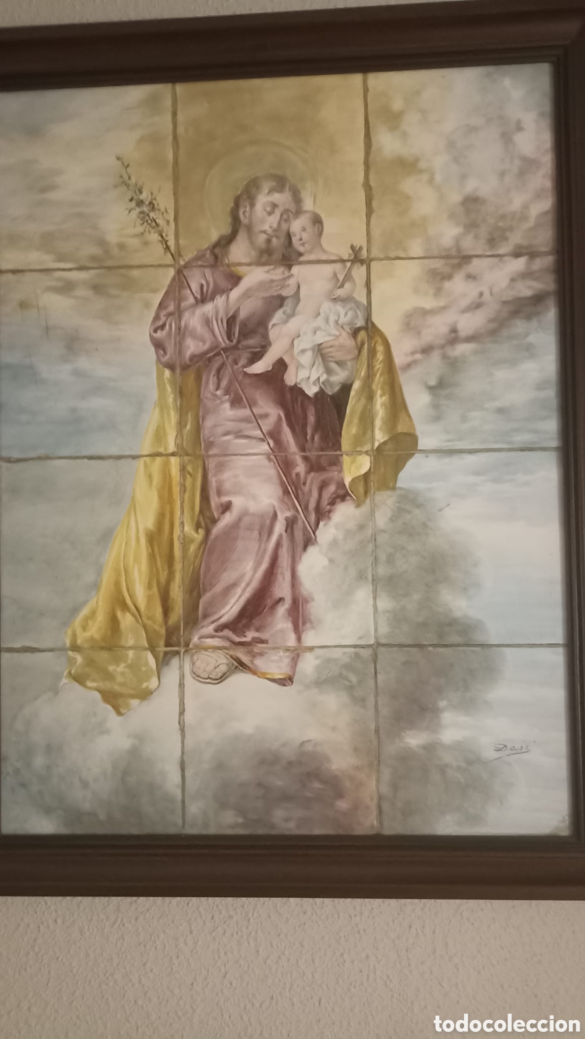 Arte: Retablo azulejos Francisco Das&iacute; - Foto 1