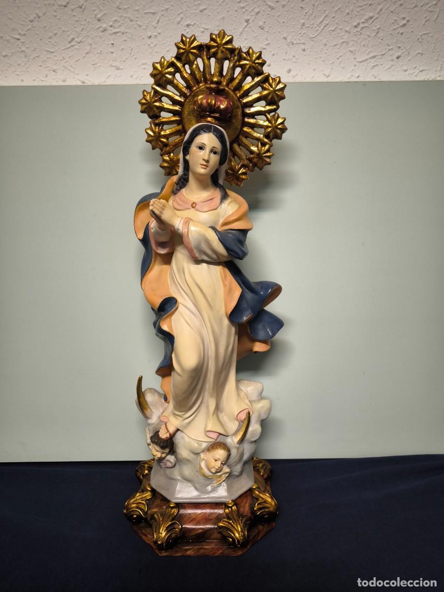 Arte: INMACULADA CONCEPCION REALIZADA EN ESTUCO.