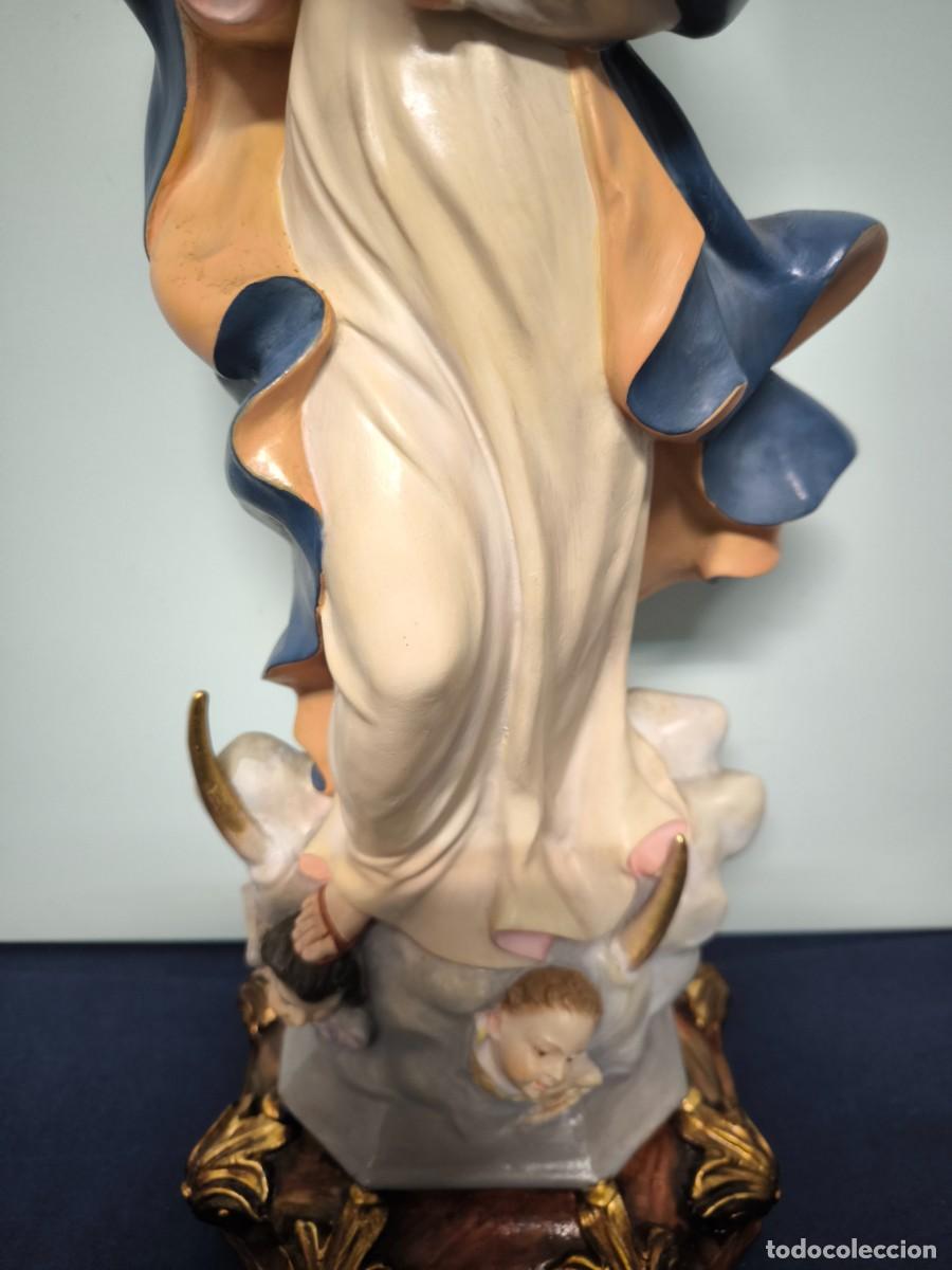 Arte: INMACULADA CONCEPCION REALIZADA EN ESTUCO. - Foto 7
