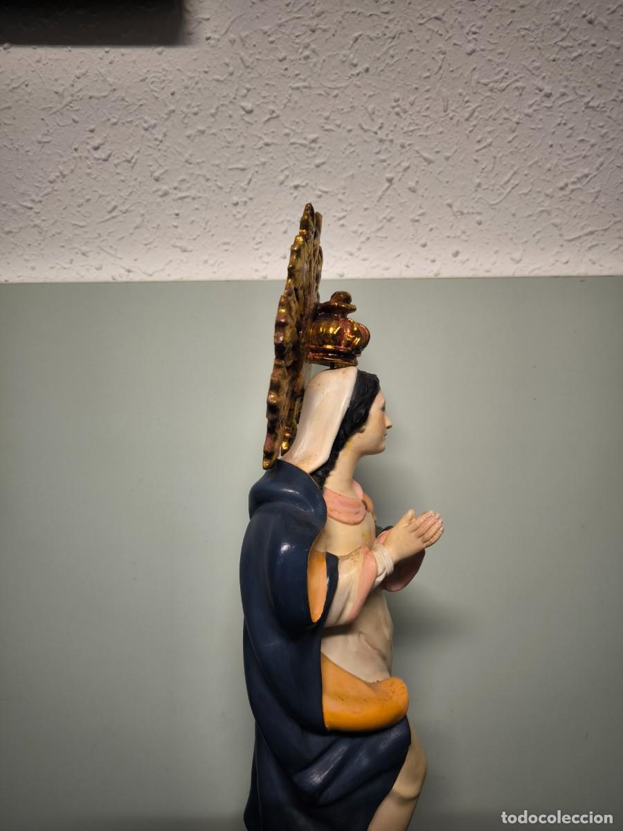 Arte: INMACULADA CONCEPCION REALIZADA EN ESTUCO. - Foto 10