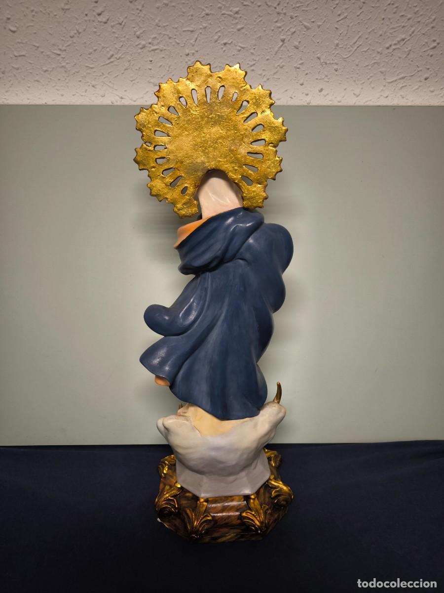 Arte: INMACULADA CONCEPCION REALIZADA EN ESTUCO. - Foto 12