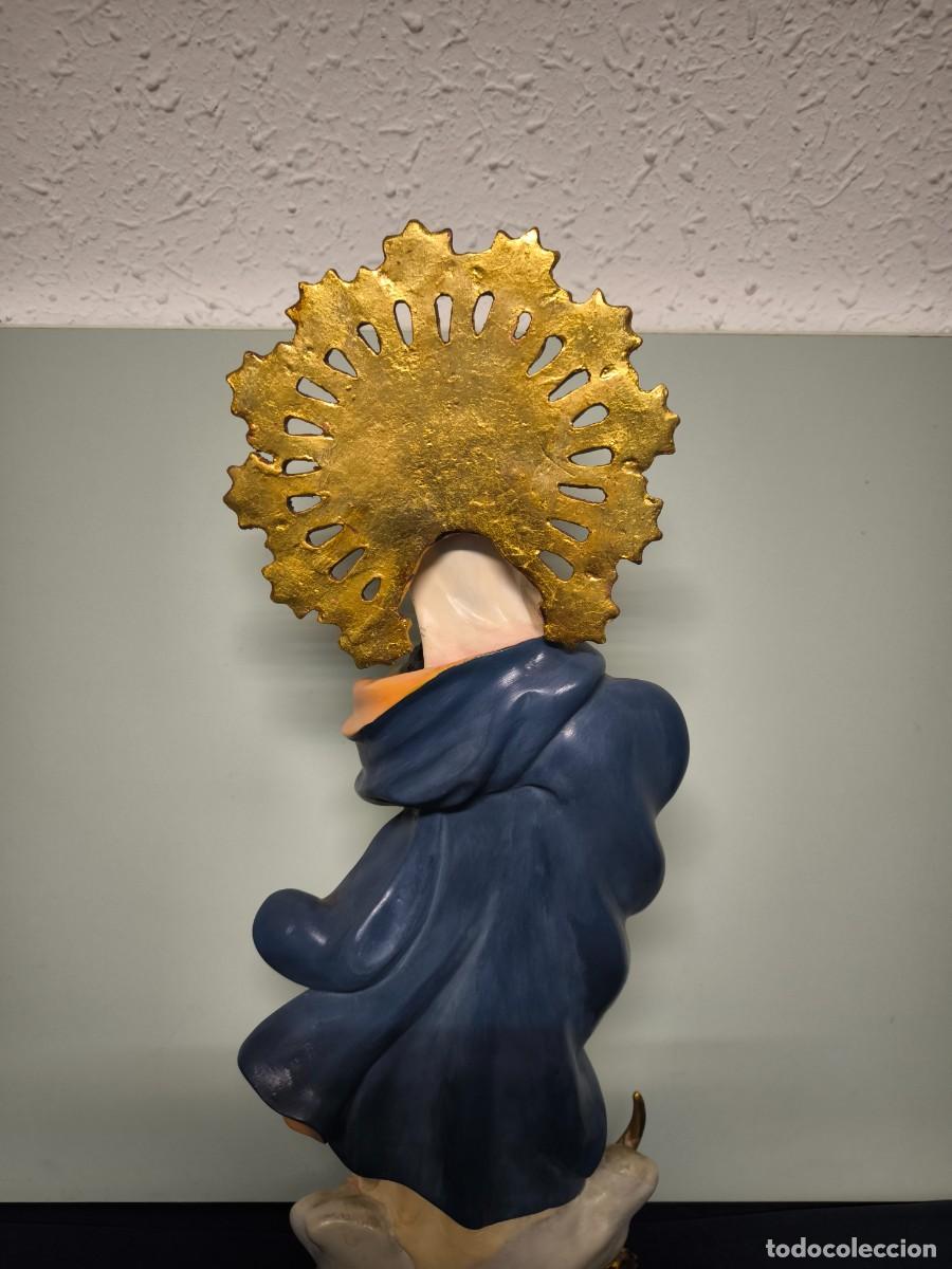Arte: INMACULADA CONCEPCION REALIZADA EN ESTUCO. - Foto 13