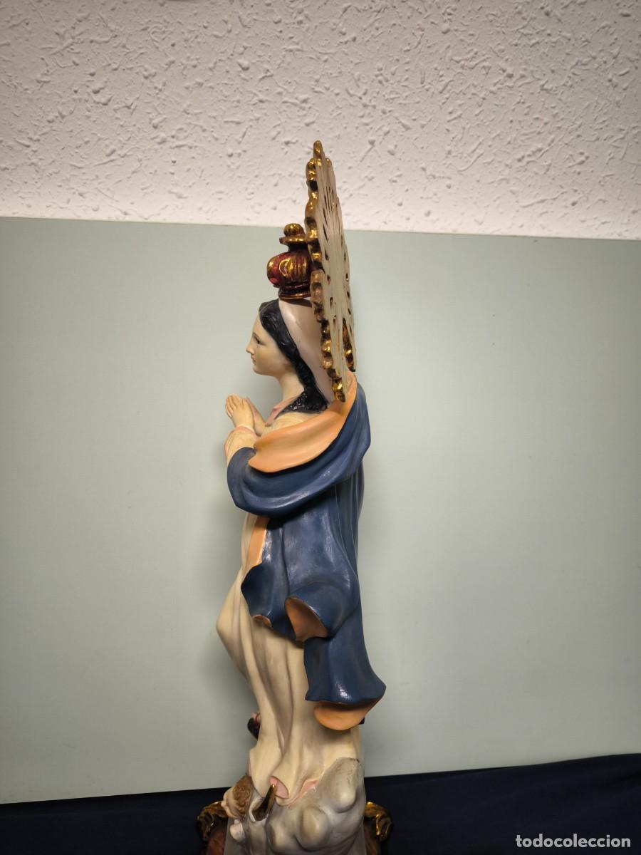 Arte: INMACULADA CONCEPCION REALIZADA EN ESTUCO. - Foto 17