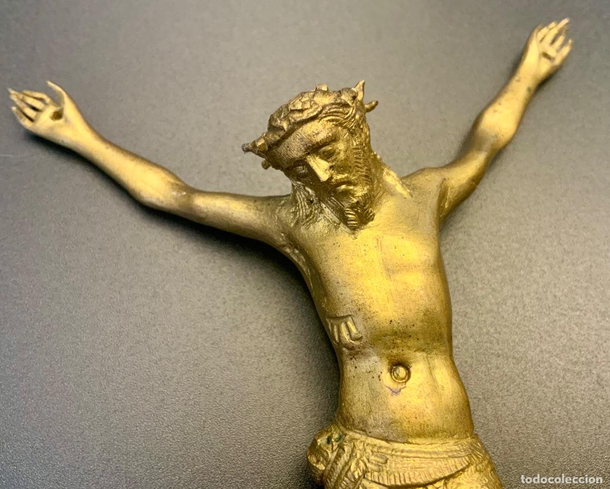 Arte: CRISTO BRONCE DORADO (s.XVIII)