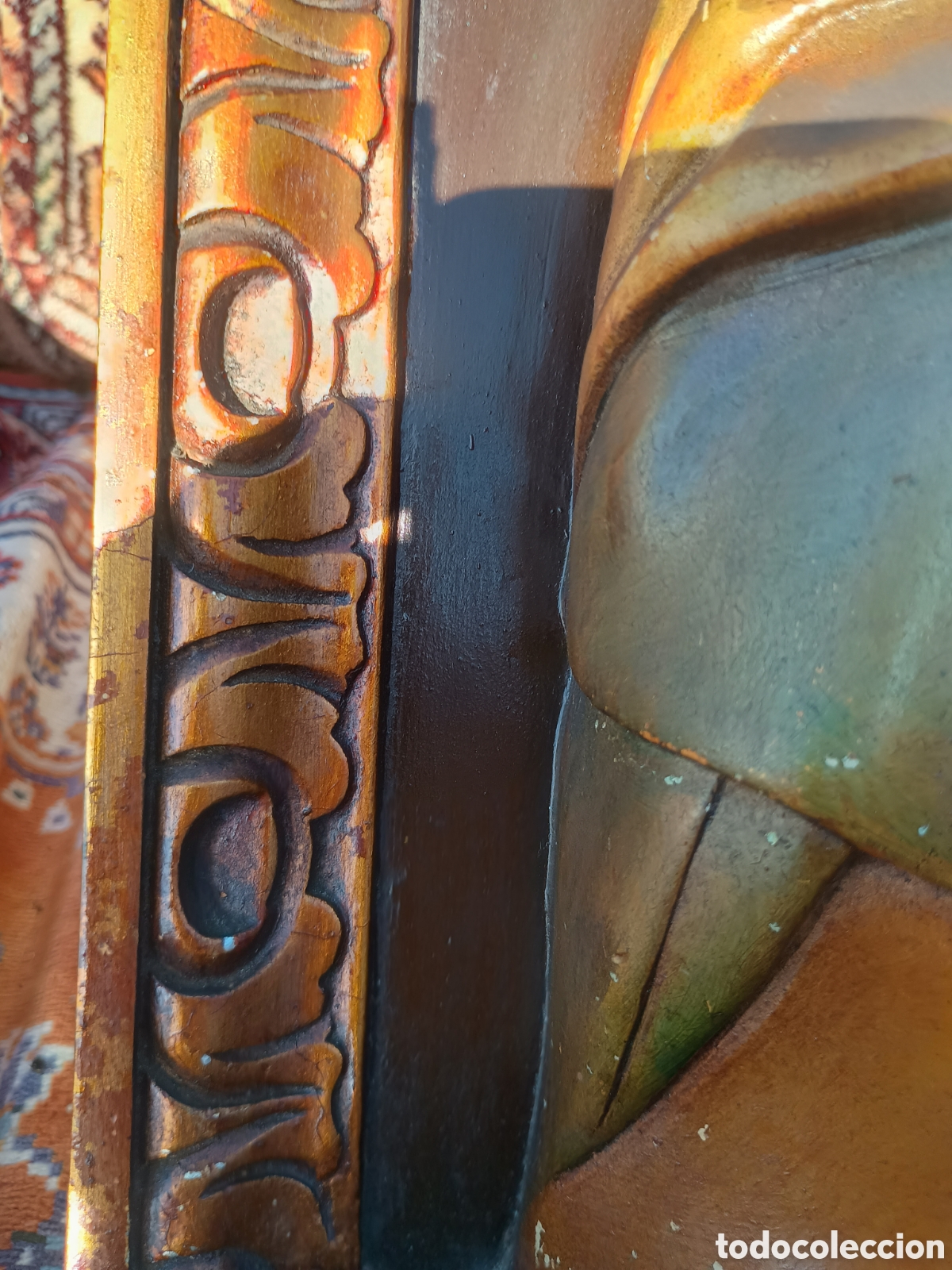 Arte: Virgen relieve firmado - Foto 6