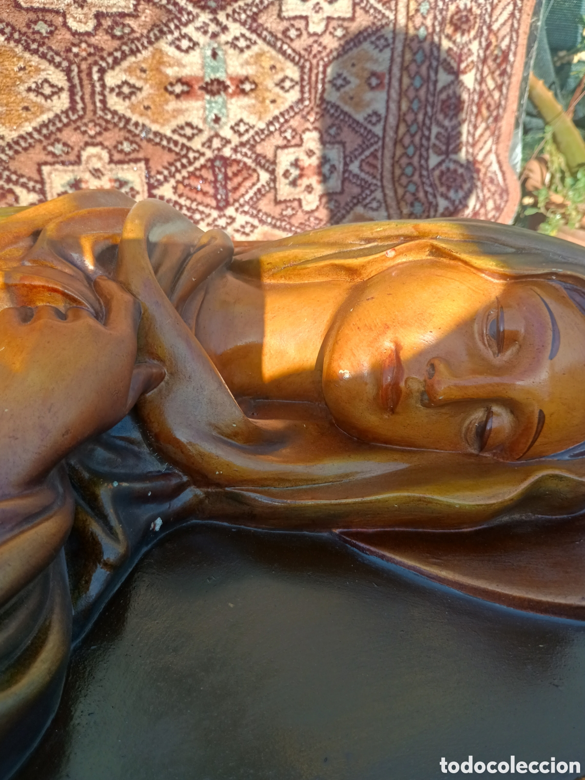 Arte: Virgen relieve firmado - Foto 14