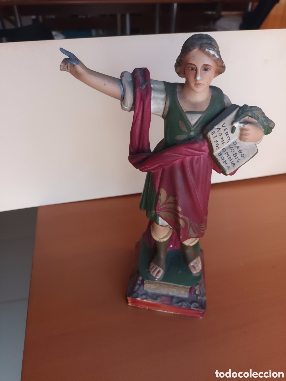 Arte: Figura San Pancracio de unos 25cm