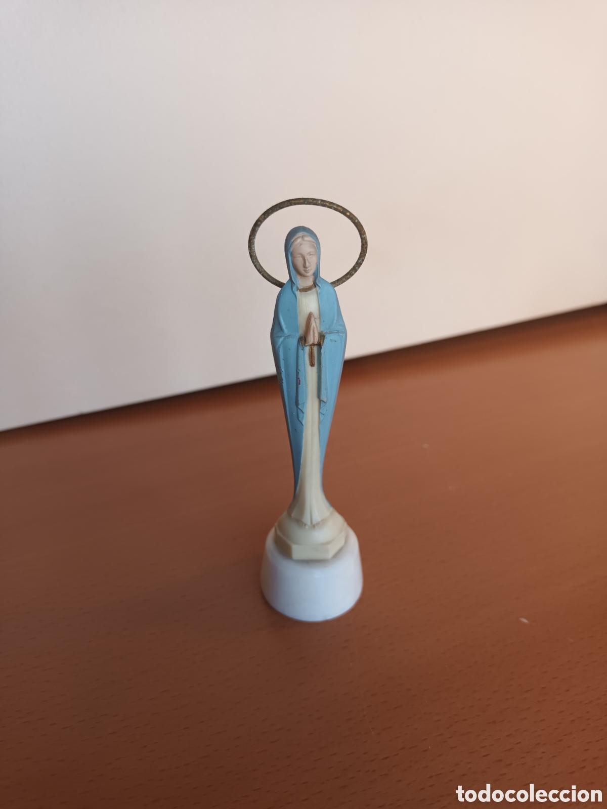 Arte: Figura Virgen Mar&iacute;a con halo