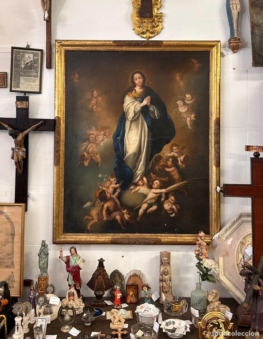 Arte: &Oacute;leo Inmaculada Concepci&oacute;n S. XIX - Foto 1
