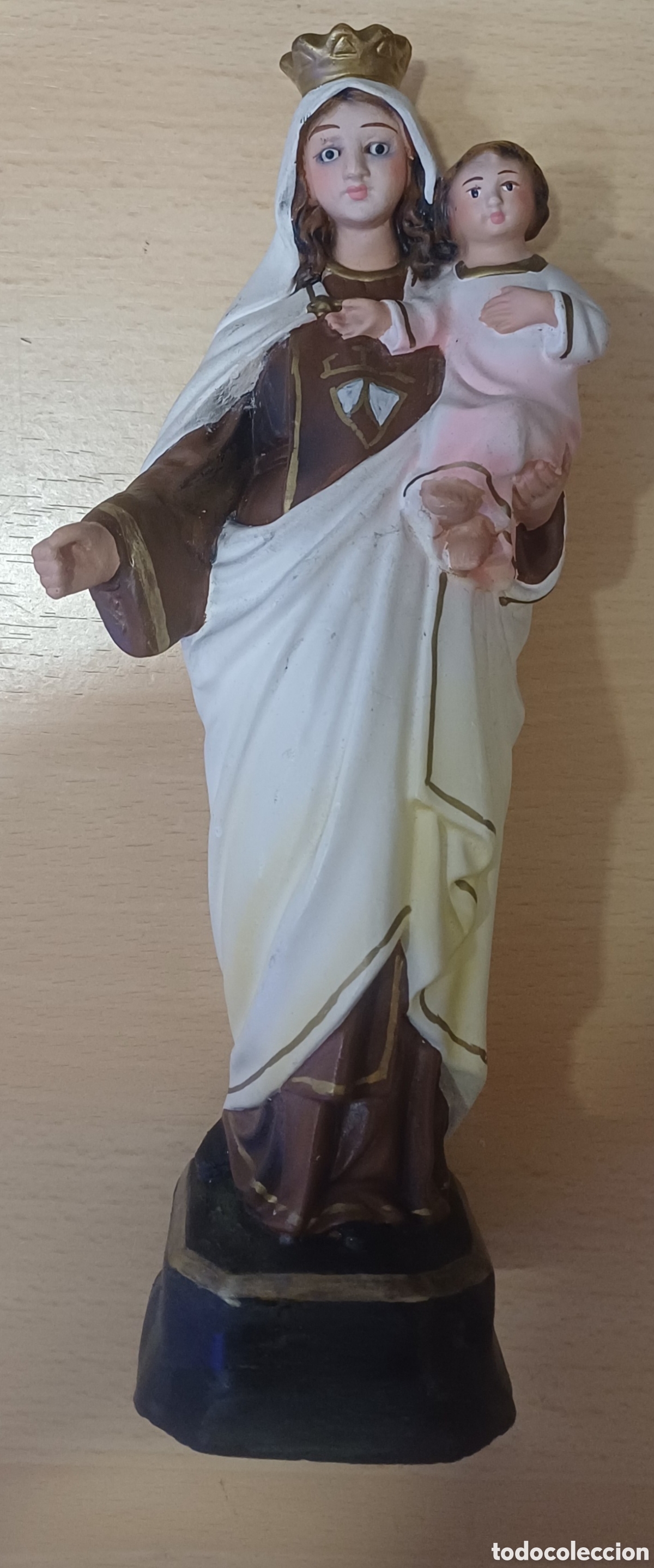 Arte: VIRGEN DEL CARMEN DE OLOT 20 CM