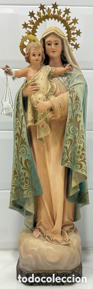 Arte: ANTIGUA VIRGEN MAR&Iacute;A AUXILIADORA SELLADA OLOT