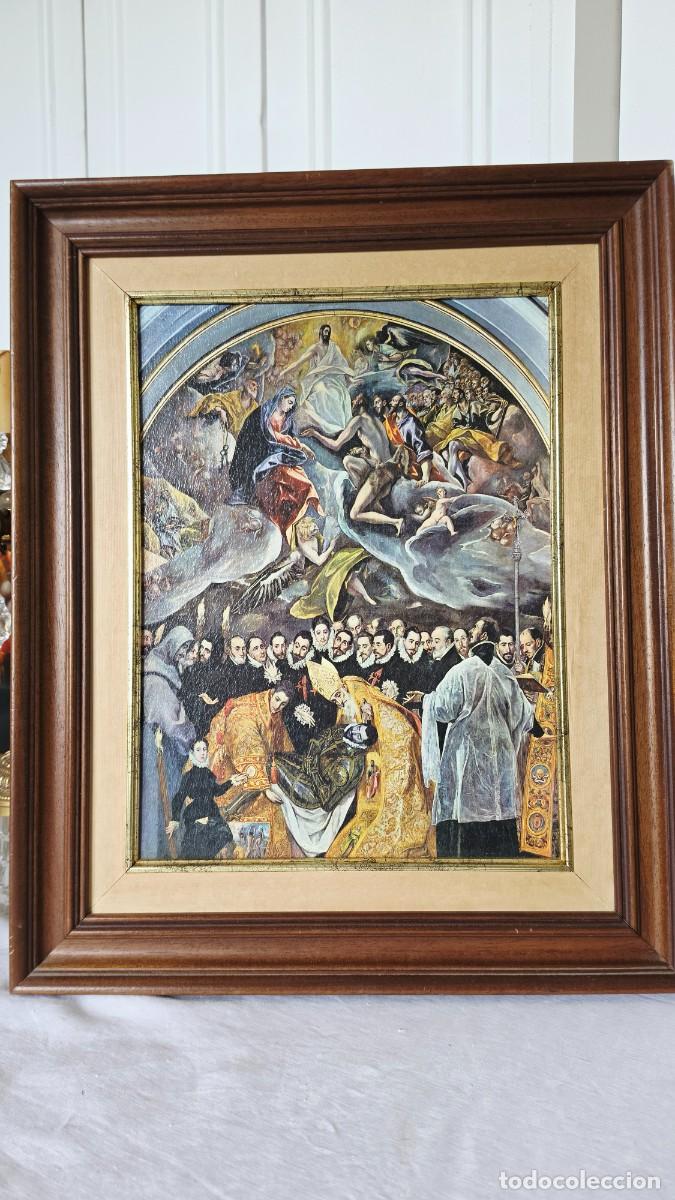 Arte: Reproducci&oacute;n Vintage de Calidad de El Entierro del Conde de Orgaz (Original de El Greco) &Oacute;leo o Imp
