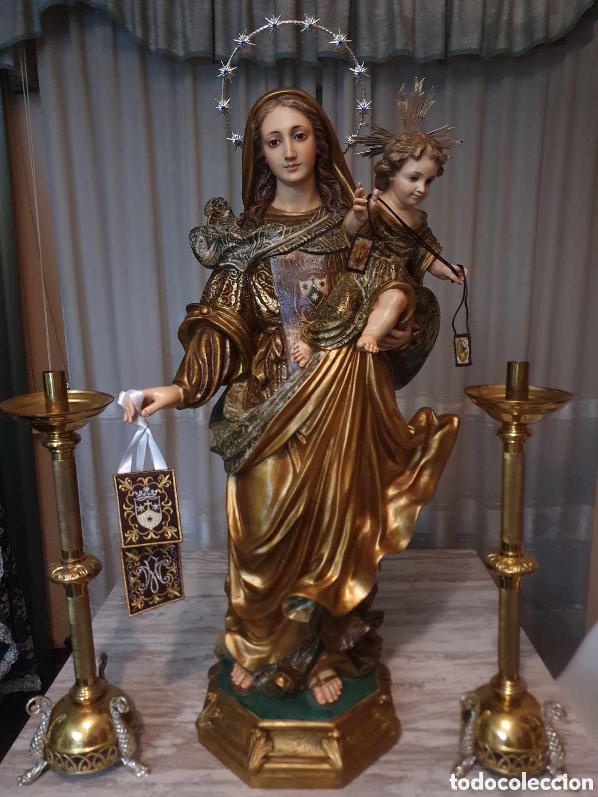 Arte: Virgen del Carmen , gran tama&ntilde;o