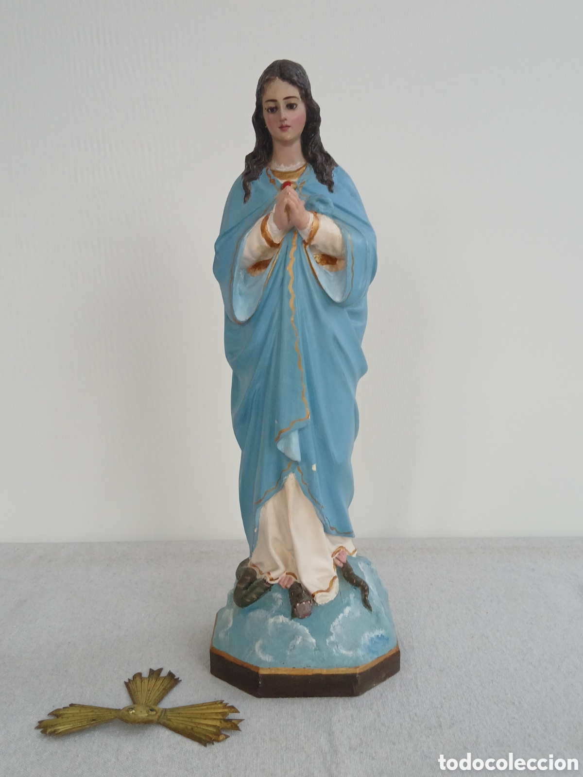 Arte: Olot. Virgen Inmaculada 36cm altura