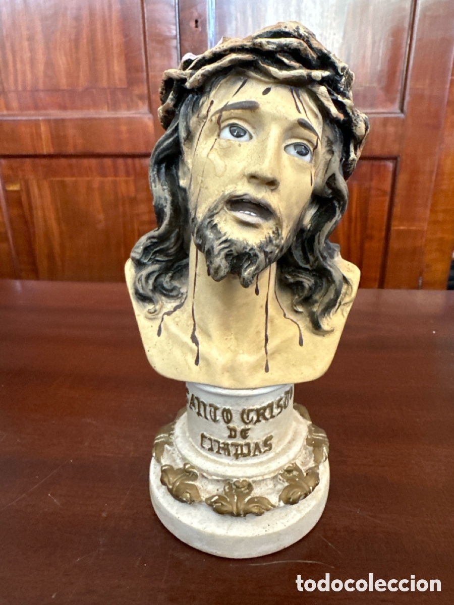 Arte: PRECIOSA IMAGEN DEL SANTO CRISTO DE LIMPIAS OJOS DE CRISTAL