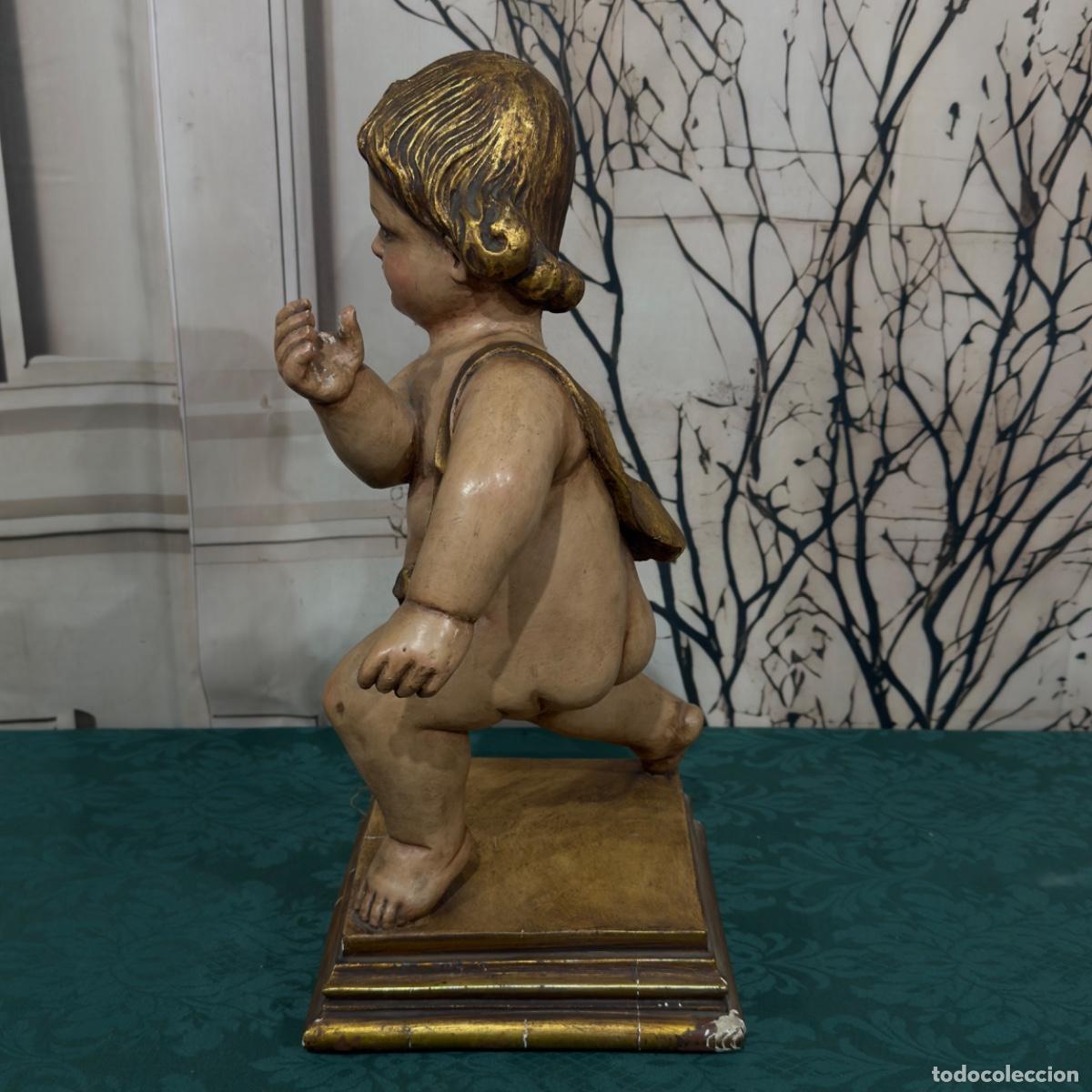 Arte: Ni&ntilde;o de Madera y Policromada - Foto 3
