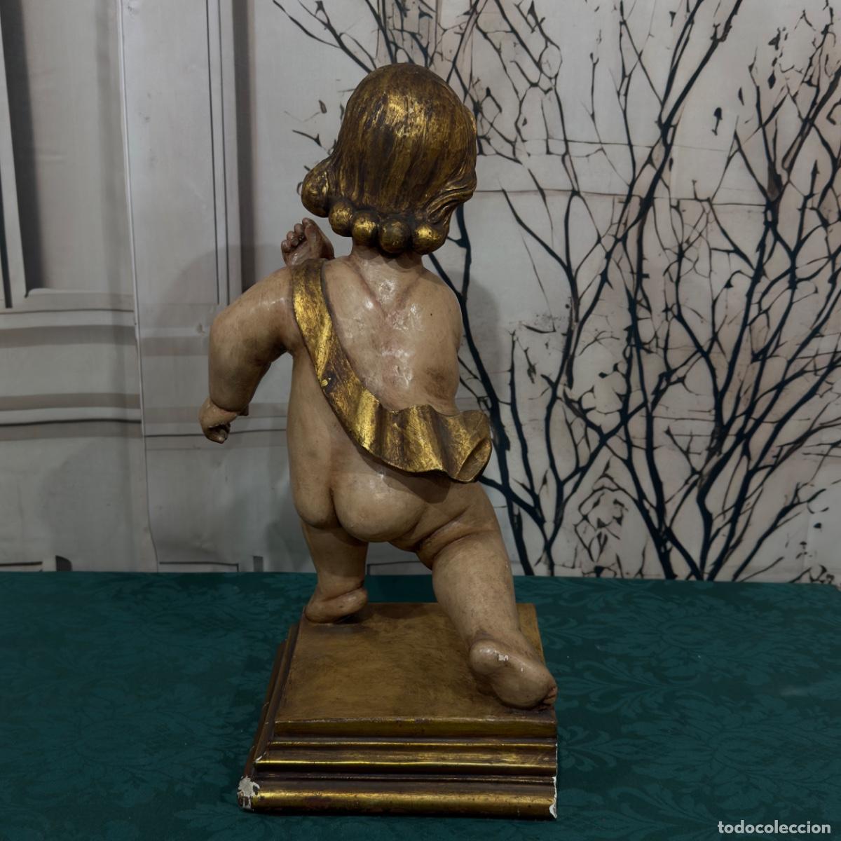 Arte: Ni&ntilde;o de Madera y Policromada - Foto 4