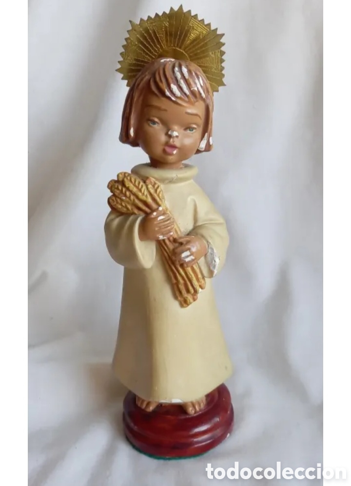 Arte: FIGURA NI&Ntilde;O JESUS SELLADA