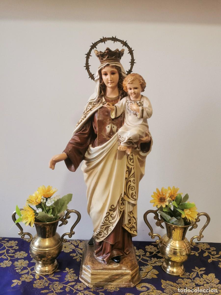 Arte: Virgen del Carmen Olot 45cm
