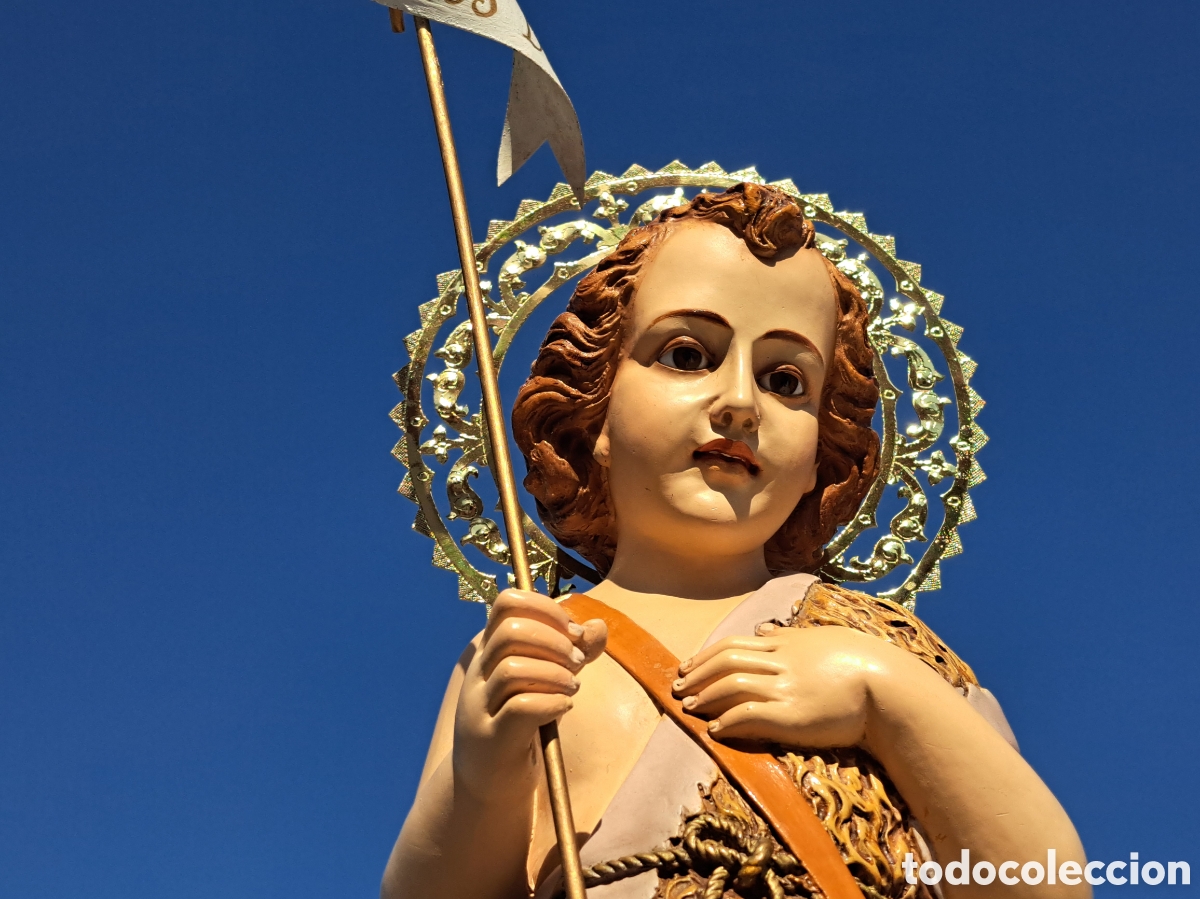 Arte: SAN JUAN BAUTISTA ESTUCO OLOT GRANDES MEDIDAS