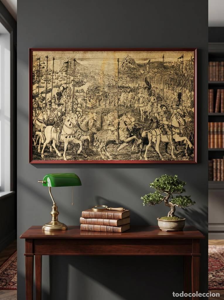 Arte: CUADRO EMBARQUE DE CARLOS V - Foto 1