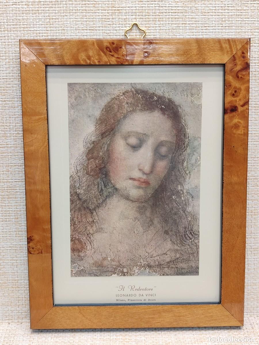 Arte: Il Rdentore, de Leonardo da Vinci, Roberto Hoesch 1940, Cuadro.