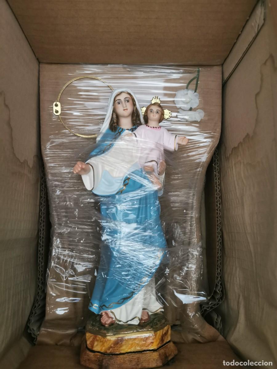 Arte: Virgen del Rosario Olot 25cm