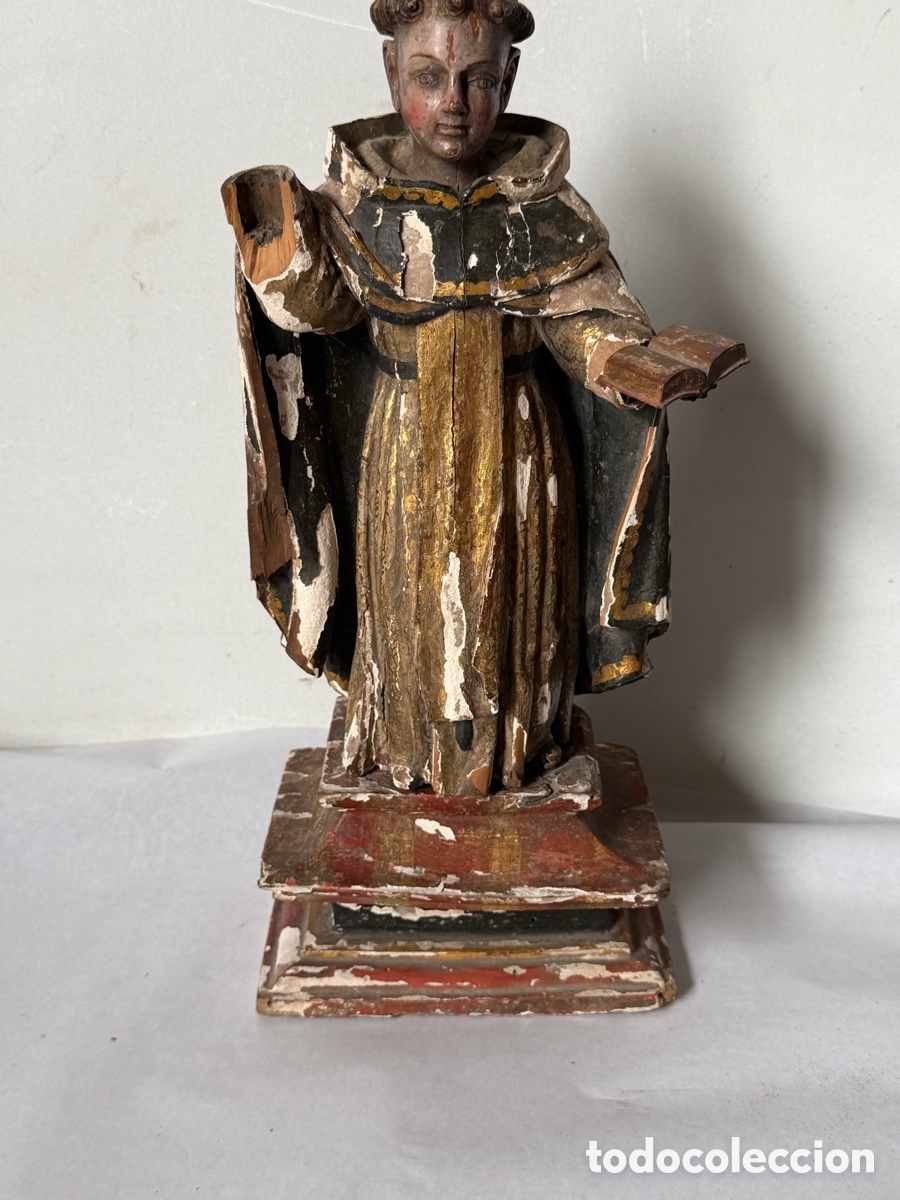 Arte: San Antonio talla barroca XVIII