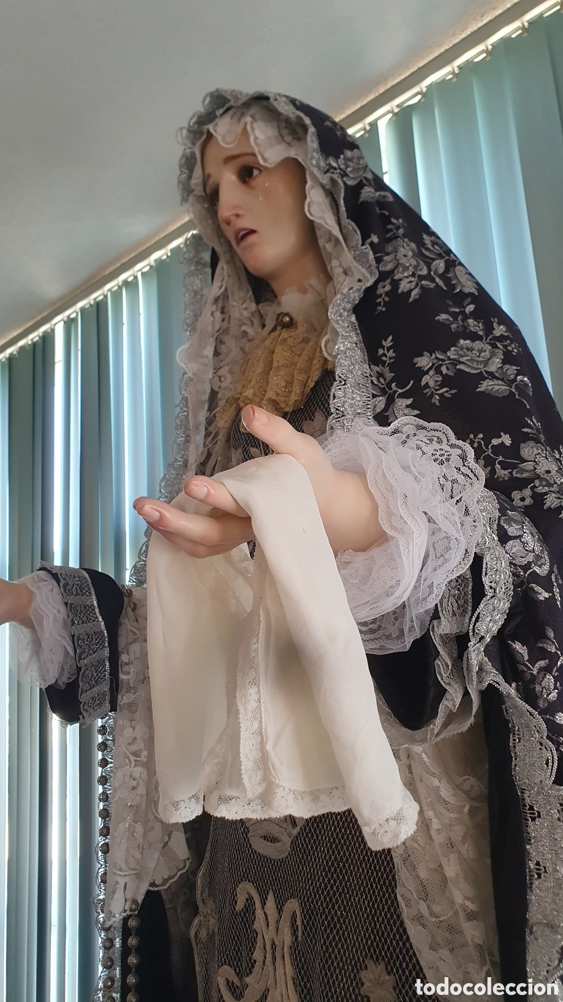 Arte: Virgen Dolorosa de Vestir - Foto 5
