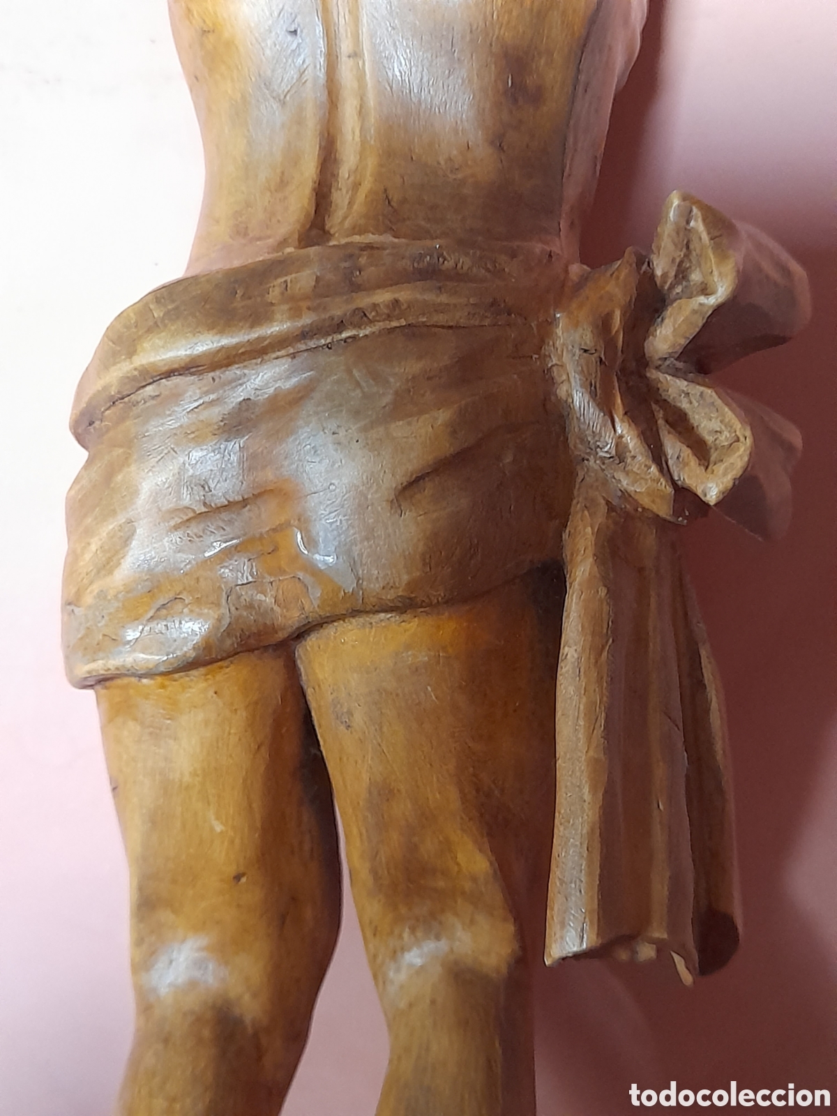 Arte: Cristo crucificado en madera de boj . - Foto 9