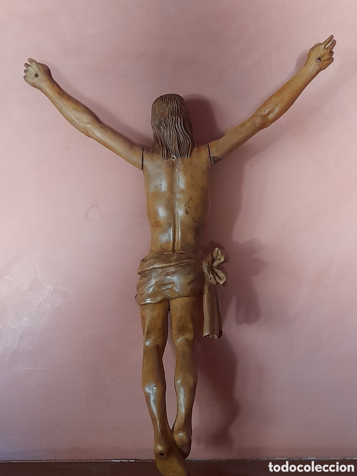 Arte: Cristo crucificado en madera de boj . - Foto 10