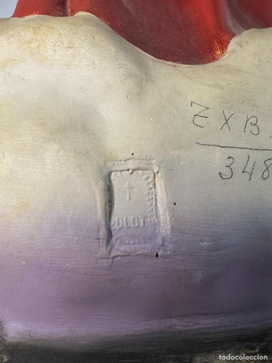 Arte: Sagrado Coraz&oacute;n en pasta de Madera OLOT - Foto 8