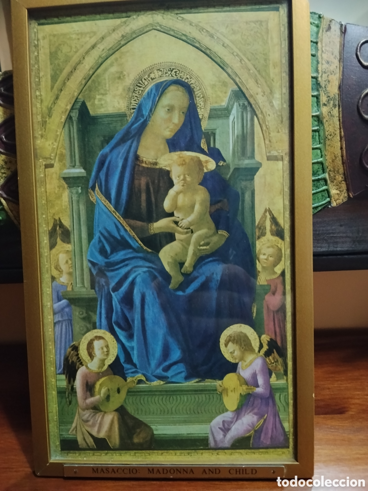 Arte: Cuadro antiguo religioso - Foto 6