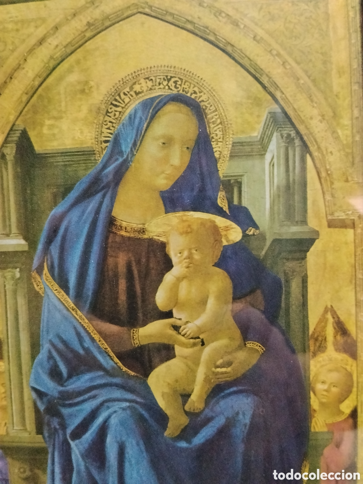 Arte: Cuadro antiguo religioso - Foto 7