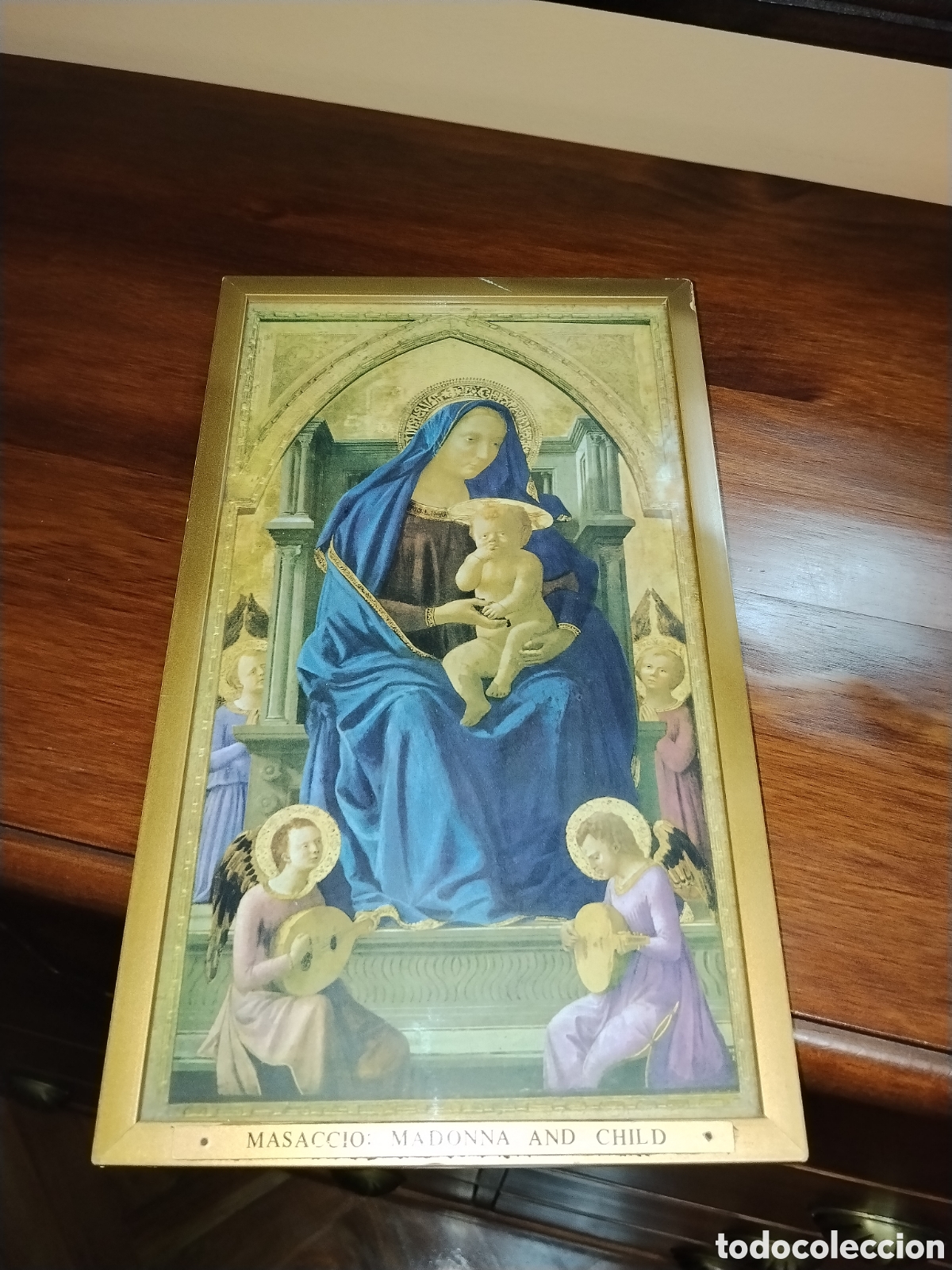 Arte: Cuadro antiguo religioso - Foto 1