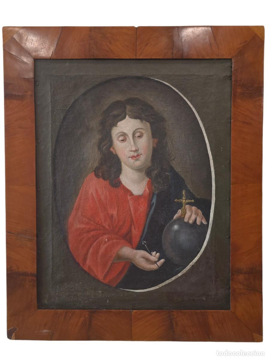 Arte: Salvator Mundi &ndash; &Oacute;leo sobre lienzo &ndash; hacia 1800