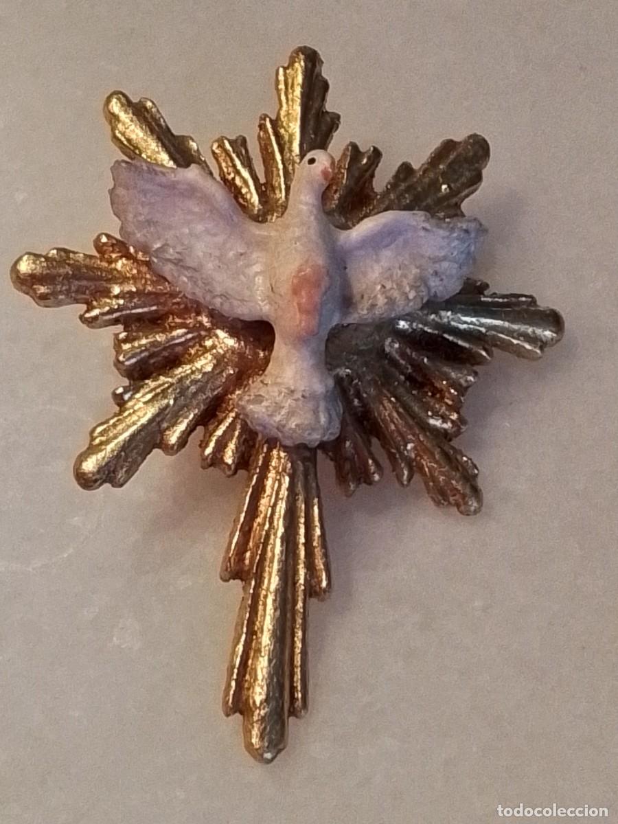 Arte: Talla ESPIRITU SANTO, miniatura.5,7 cm