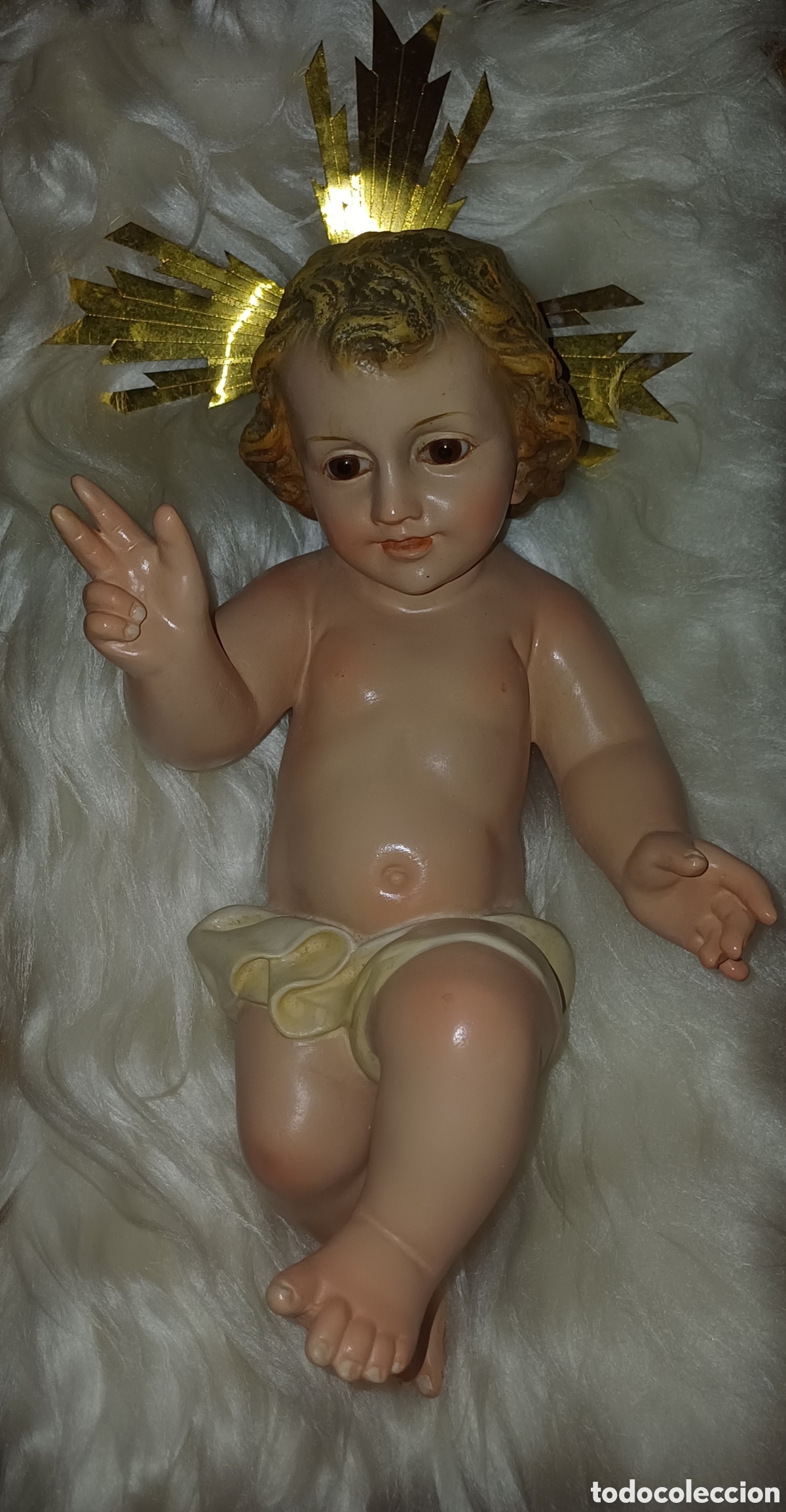 Arte: NIN̈O JESUS OLOTC&Ccedil; 25 CM ESTADO EXCELENTE