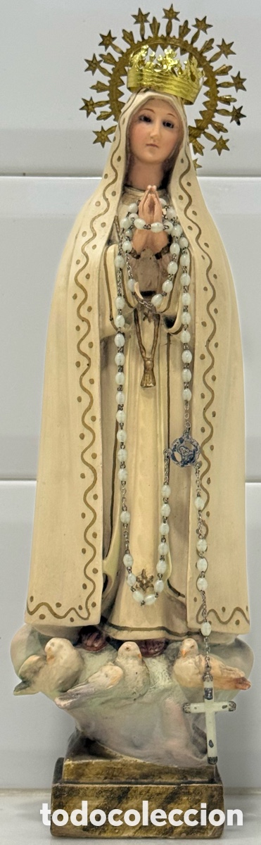 Arte: ANTIGUA VIRGEN DE FATIMA PEDRO LLORET OLOT