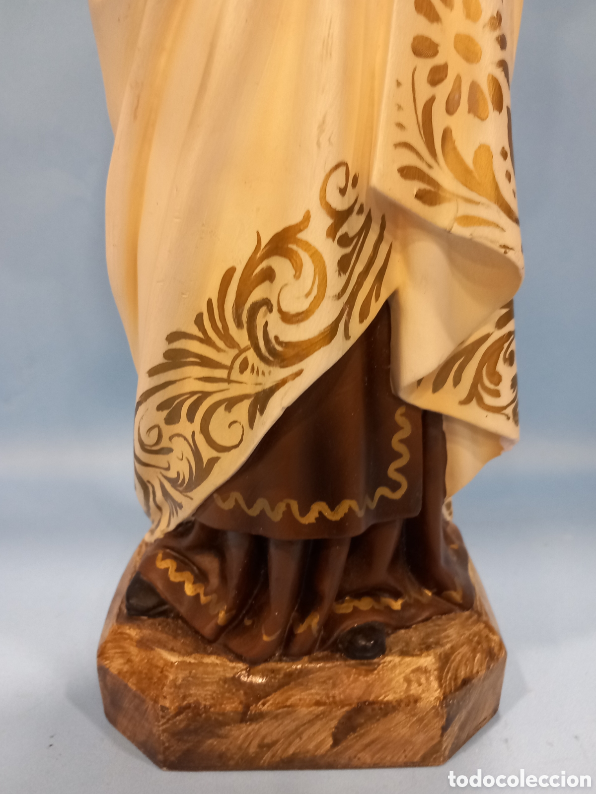 Arte: Virgen del Carmen Olot 48cm - Foto 5