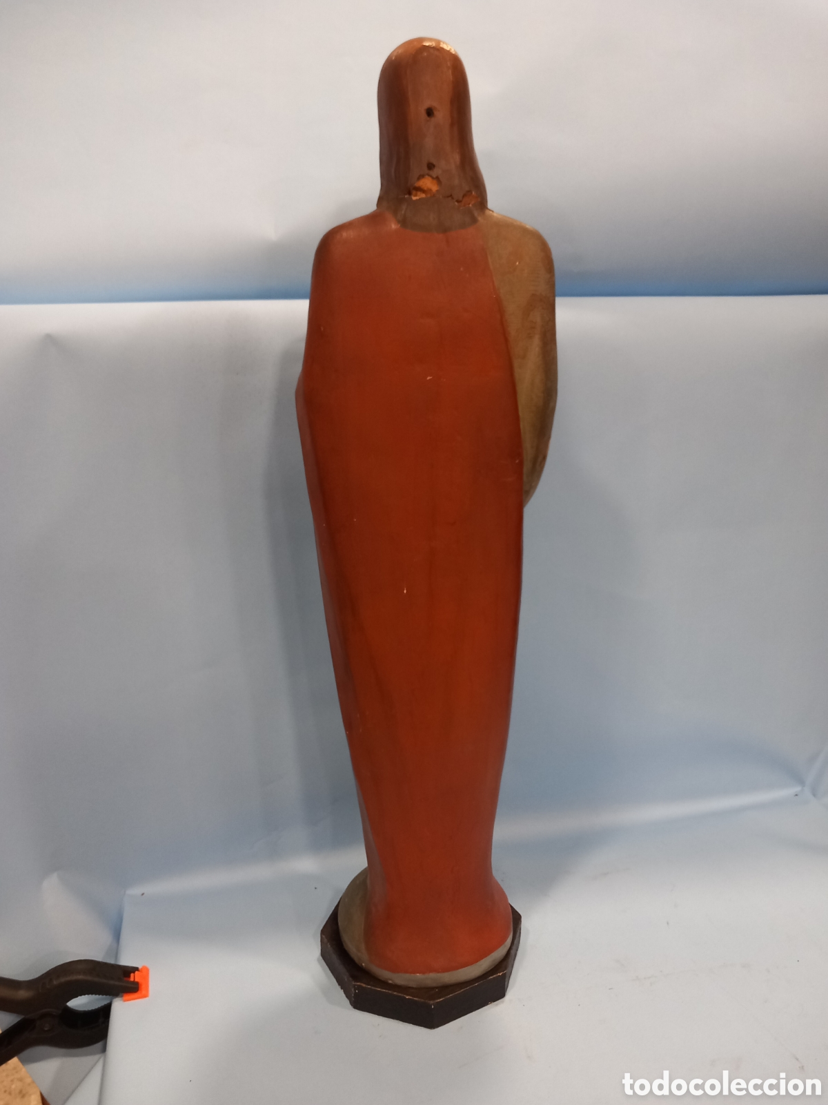 Arte: Sagrado Coraz&oacute;n 67cm - estilo Olot - Foto 7