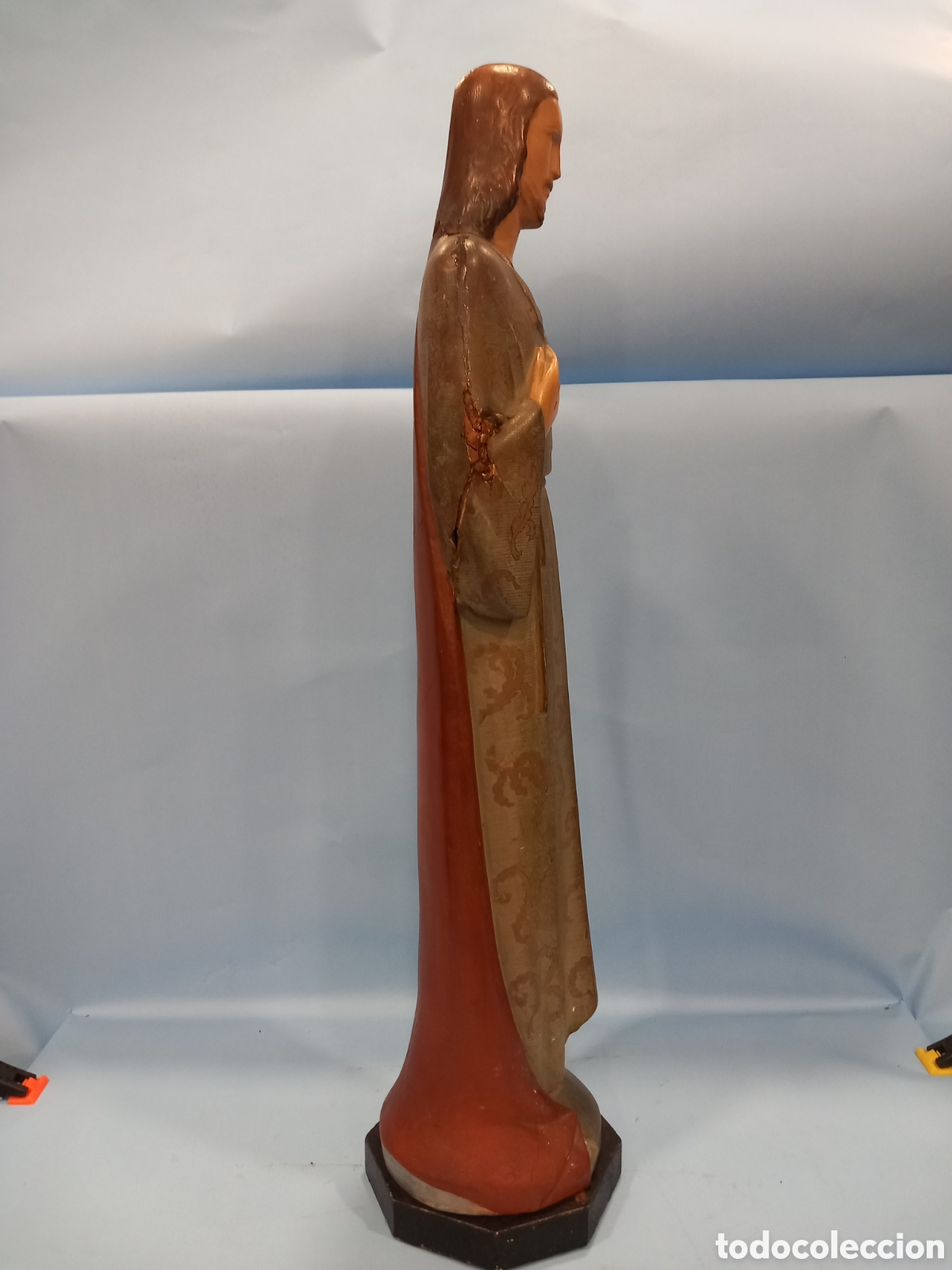 Arte: Sagrado Coraz&oacute;n 67cm - estilo Olot - Foto 12