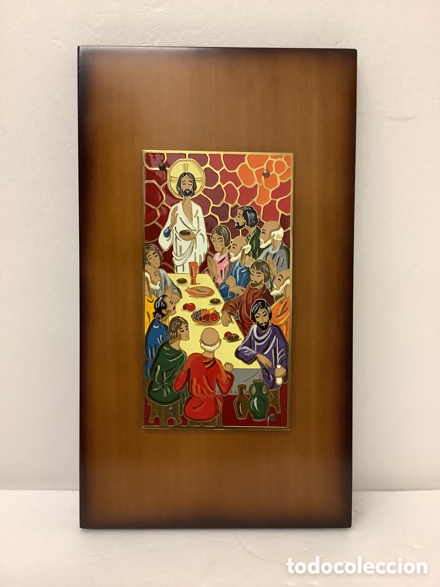 Arte: ESMALTE SANTA CENA -ALBERICH - Foto 2