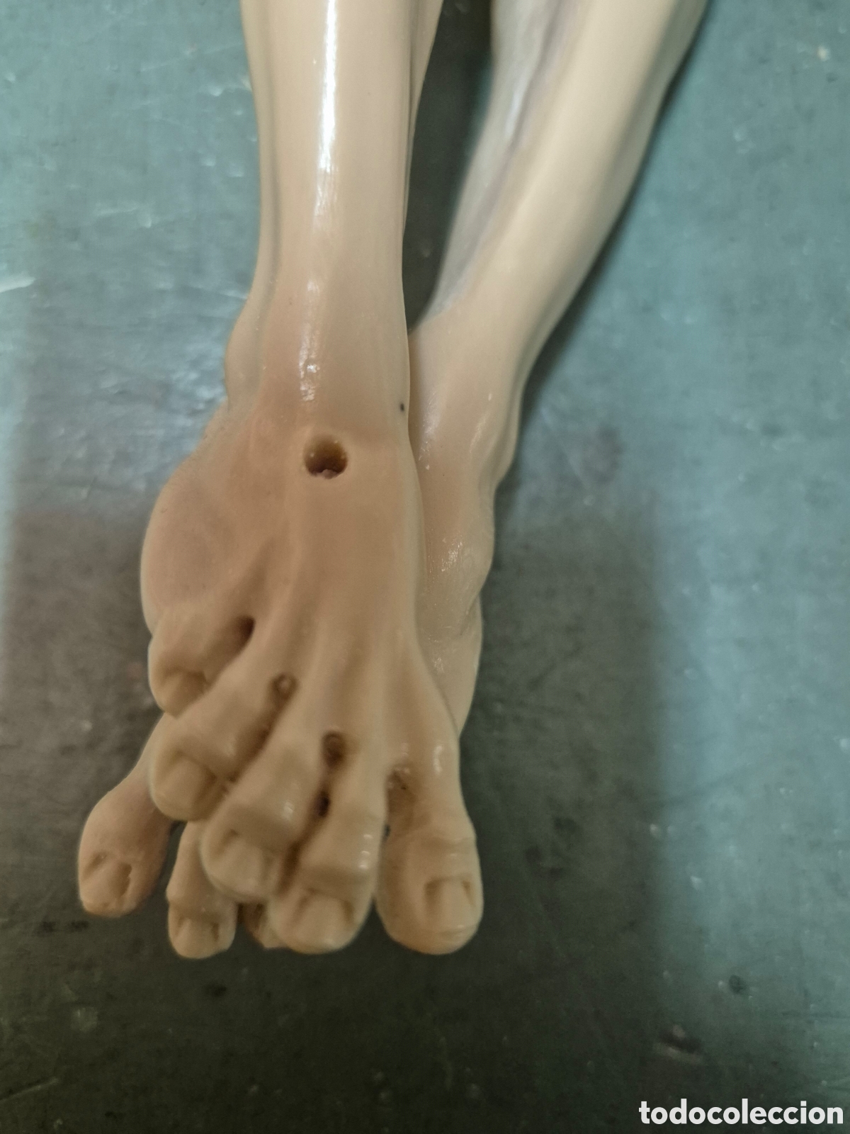 Arte: Cristo de resina sin cruz - Foto 5