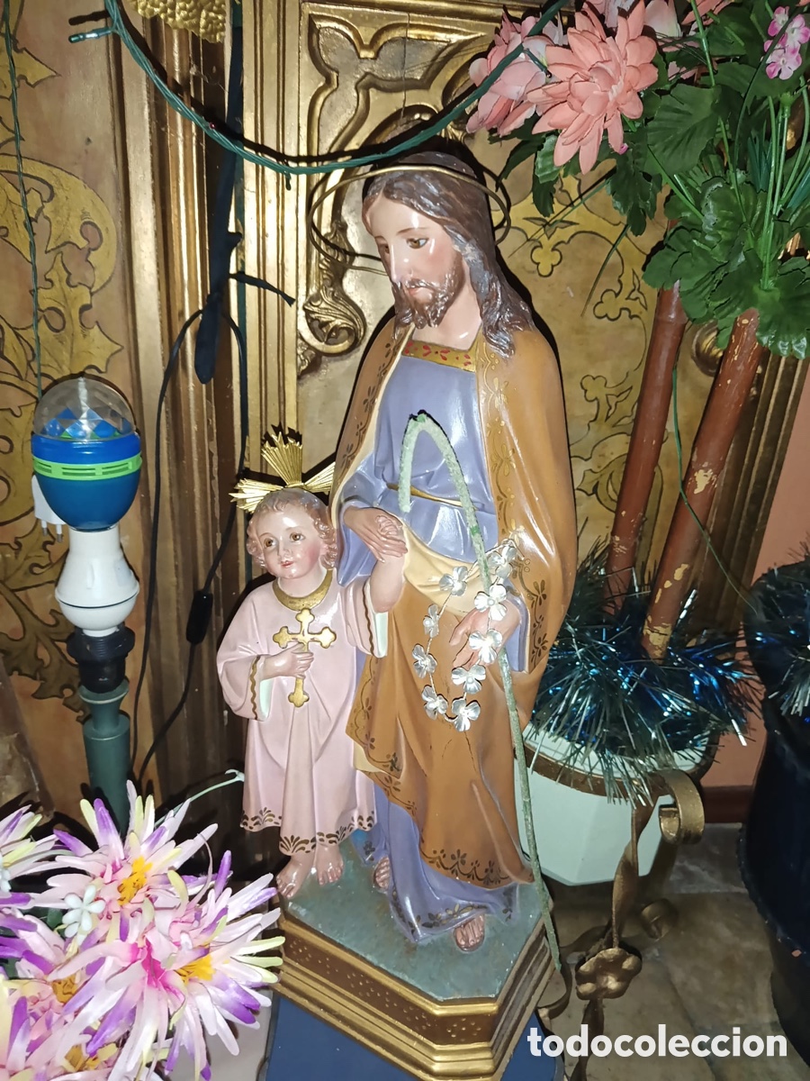 Arte: San Jos&eacute; y el ni&ntilde;o Jes&uacute;s