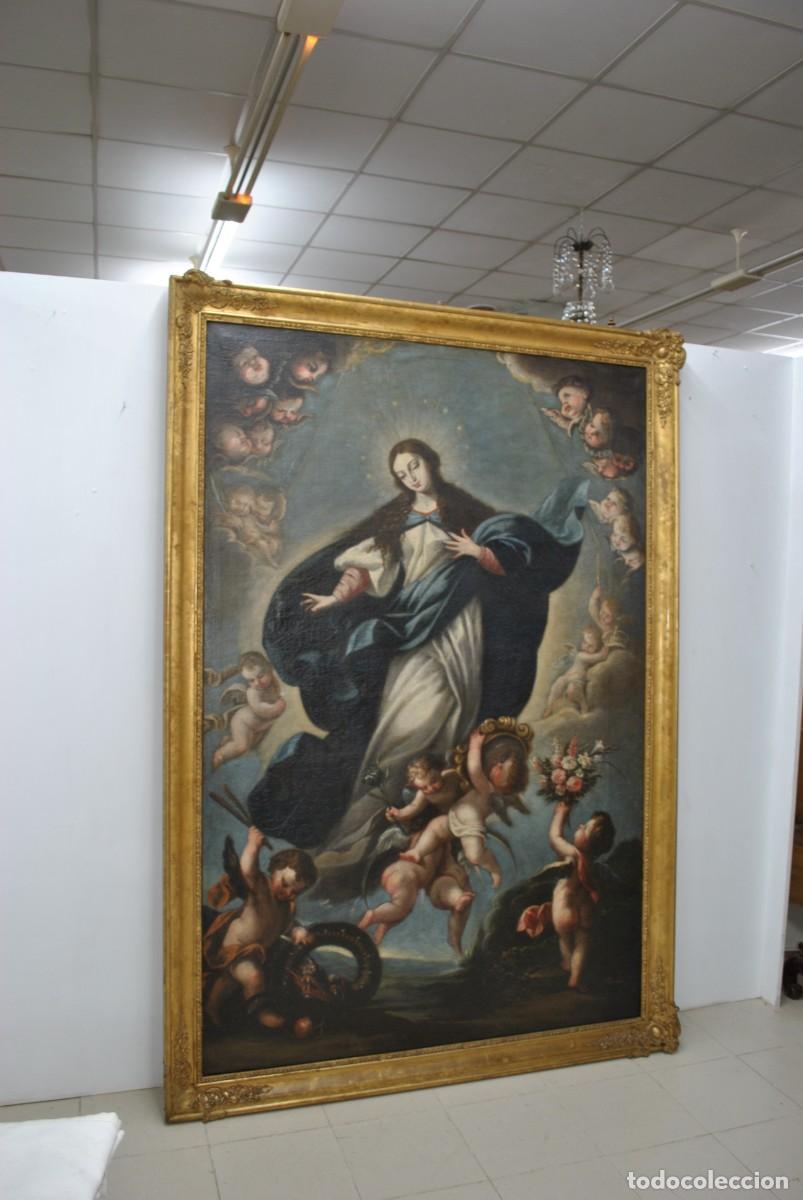 Arte: CUADRO &Oacute;LEO INMACULADA CONCEPCI&Oacute;N ALONSO DEL ARCO - Foto 2