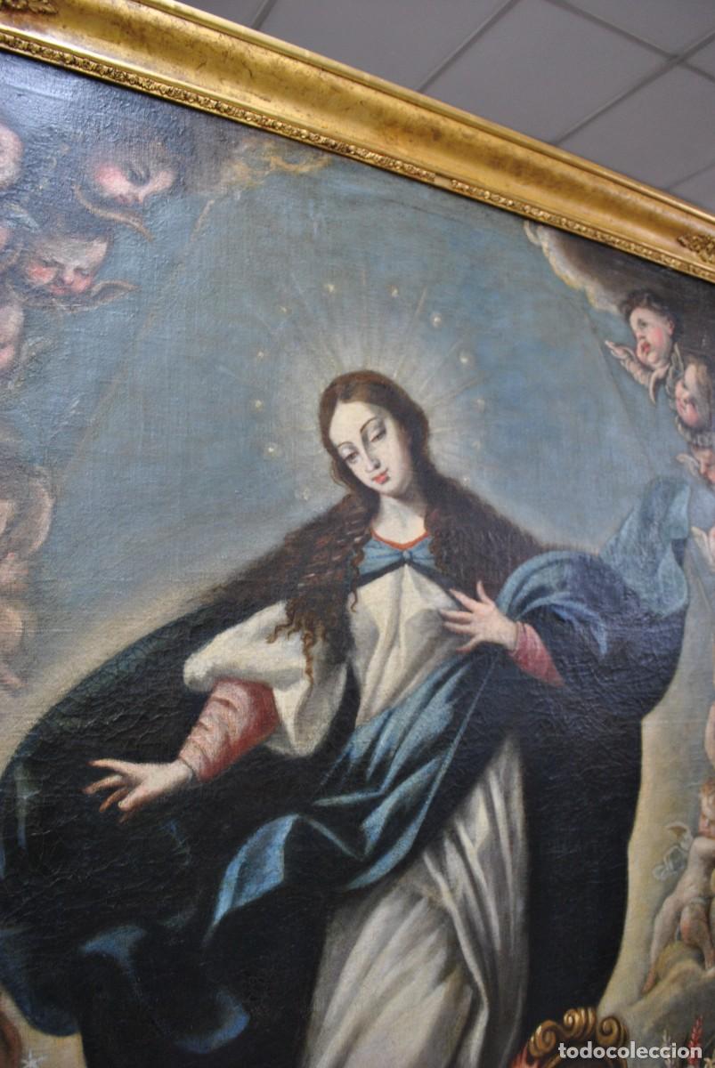 Arte: CUADRO &Oacute;LEO INMACULADA CONCEPCI&Oacute;N ALONSO DEL ARCO - Foto 3