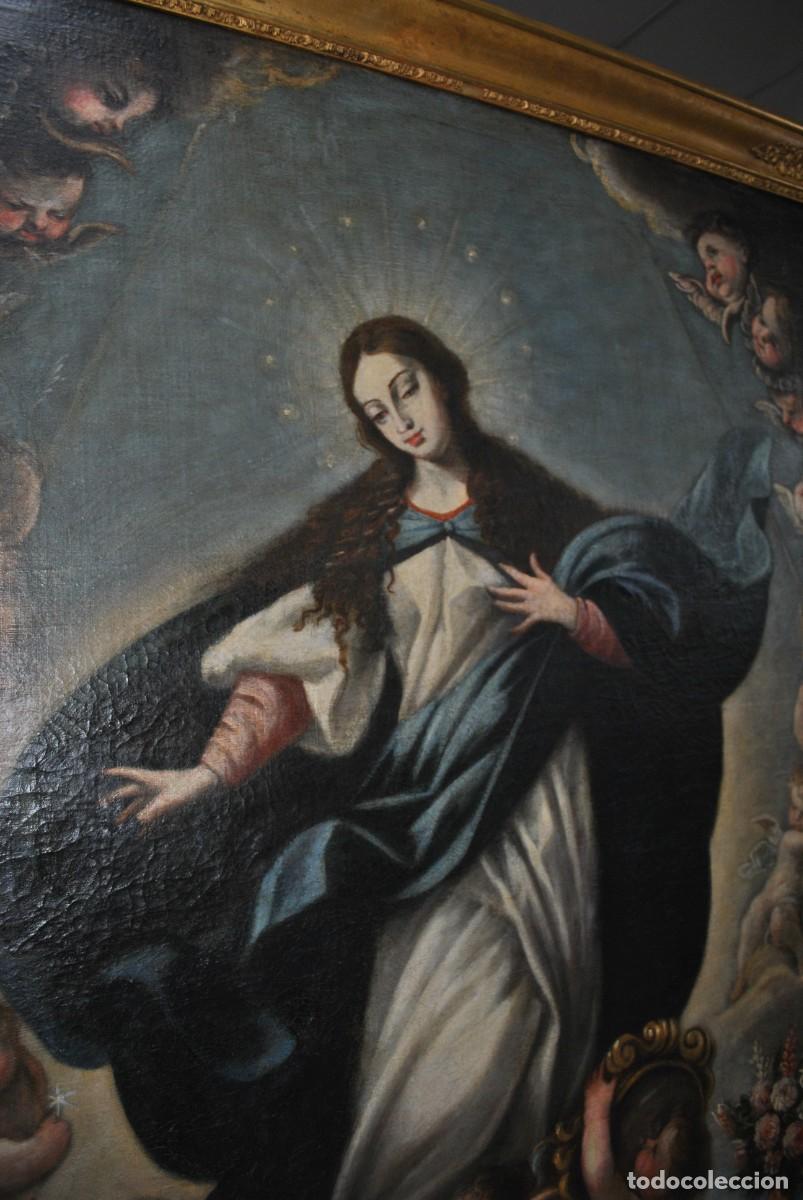 Arte: CUADRO &Oacute;LEO INMACULADA CONCEPCI&Oacute;N ALONSO DEL ARCO - Foto 4