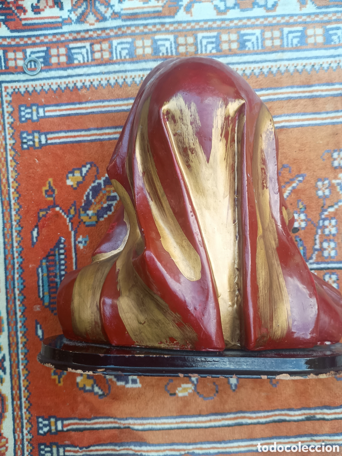 Arte: Busto cabeza de la virgen - Foto 5